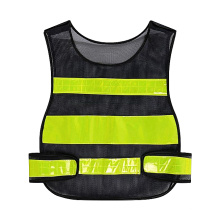Custom Breathable Mesh Workwear Hi Vis PVC Reflective Tape Safety Vest